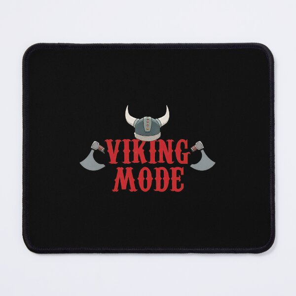 Item preview, Viking Mode Helmet Axes Red Text designed and sold by ebberslos.