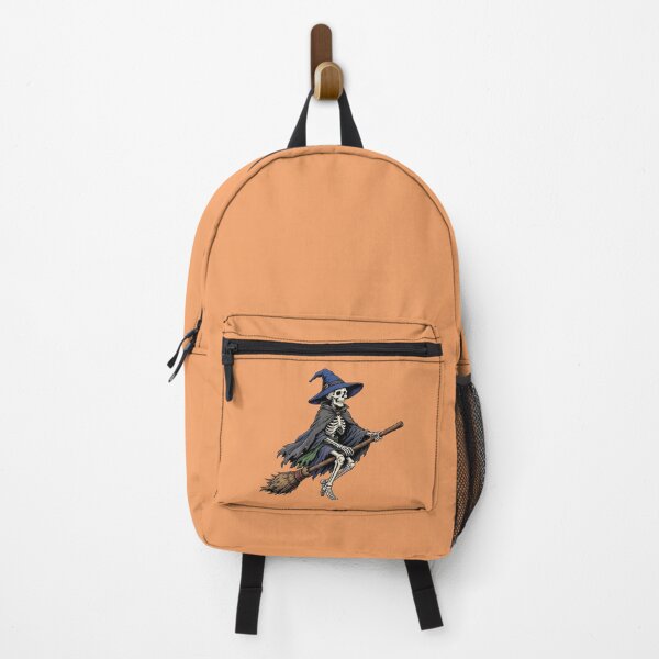 Item preview, Funny Skeleton Witch Flying on a Broom designed and sold by SweetLilith.