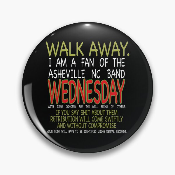 Item preview, Wednesday Rock band designed and sold by hdbxkbnn.
