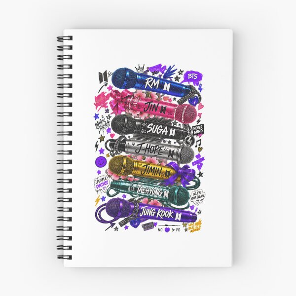 Item preview, K-Pop Music Fan Mic Stack Art designed and sold by julyagordner.