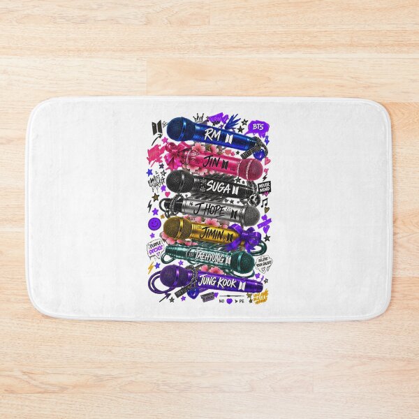 Item preview, K-Pop Music Fan Mic Stack Art designed and sold by julyagordner.