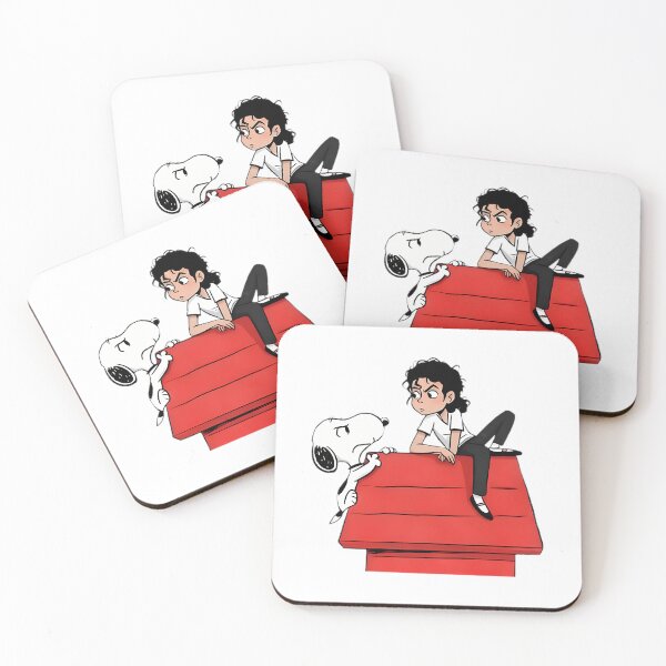 Item preview,  The King Of Pop Snoopy designed and sold by rednails1.