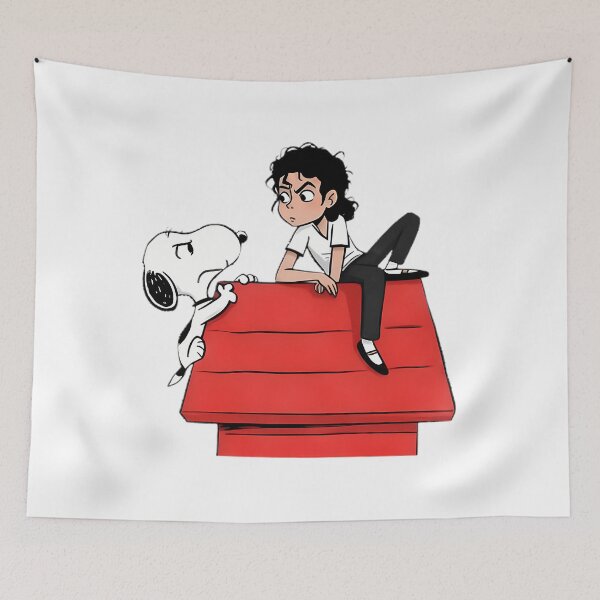 Item preview,  The King Of Pop Snoopy designed and sold by rednails1.