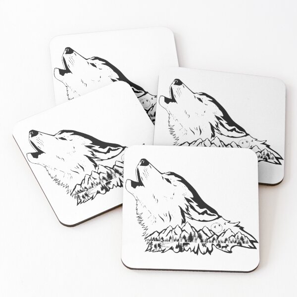 Item preview, Spirit of the Wilderness Wolf Design designed and sold by KhrystallineArt.