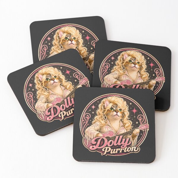 Item preview, Dolly Purrton Country Music Cat Parody designed and sold by Apex & Anthem .
