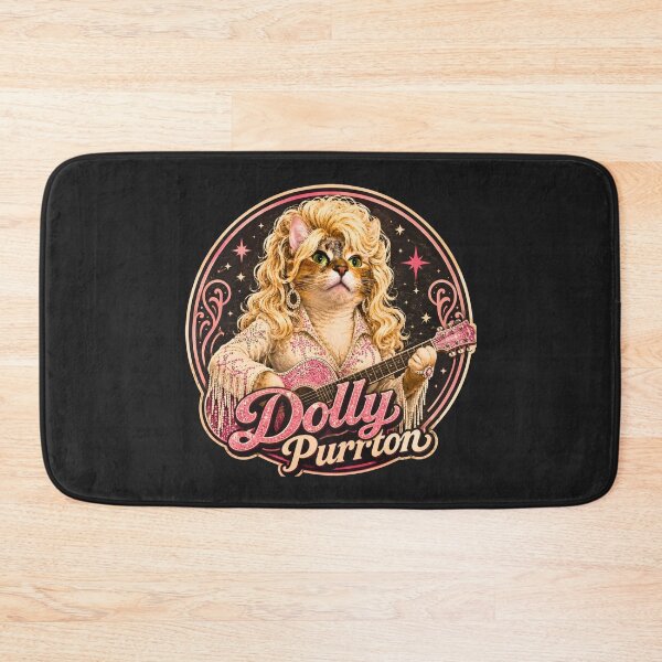 Item preview, Dolly Purrton Country Music Cat Parody designed and sold by Apex & Anthem .