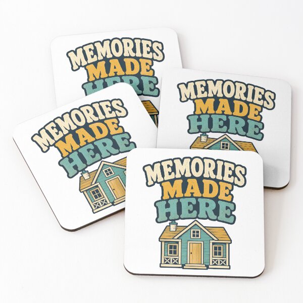 Item preview, Memories Made Here – Retro Cottage Nostalgia designed and sold by EastEndTownie.