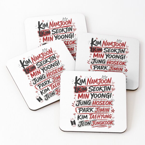 Item preview, K-Pop Group Members Stylized Fan  designed and sold by remuscorby.