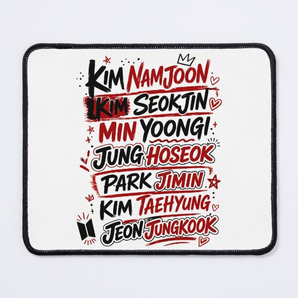 Item preview, K-Pop Group Members Stylized Fan designed and sold by remuscorby.
