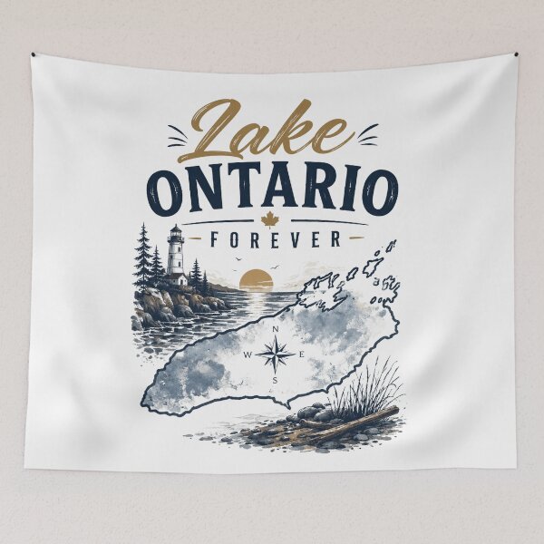 Item preview, Lake Ontario Forever Funny Anti-Lake America  designed and sold by first-shirt ⭐ ⭐ ⭐ ⭐ ⭐.