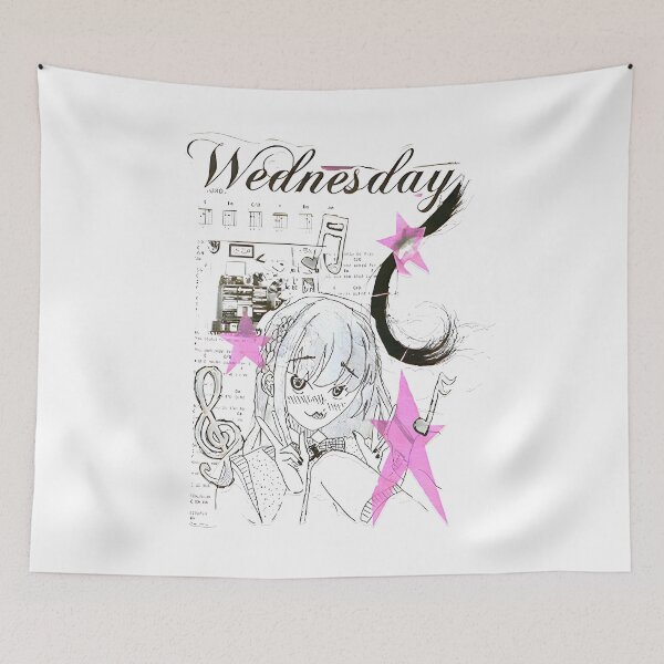 Item preview, Banda de rock del miércoles designed and sold by hdbxkbnn.