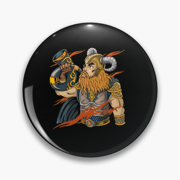 Item preview, Viking Warrior Horn Drinker Art designed and sold by caevelynlm7.