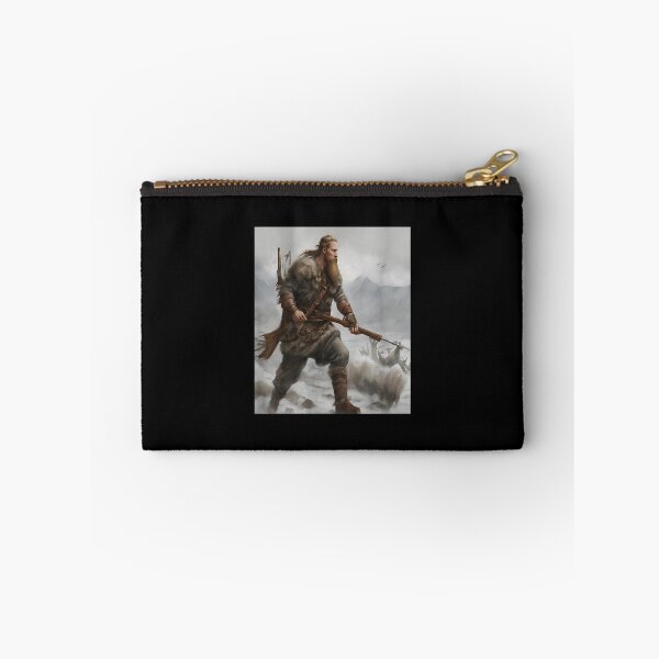 Item preview, Viking Warrior Hunting in Snowy Mountains designed and sold by johnnymih.