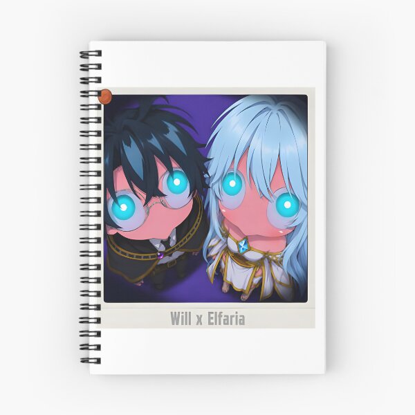 Item preview, Will And Elfaria Anime Fantasy Duo Kawaii Chibi Aesthetic Cute Magical Adventure Style Art | ⭐⭐⭐⭐⭐ Best Seller designed and sold by youness55.