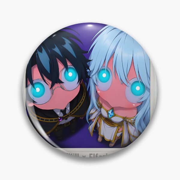 Item preview, Will And Elfaria Anime Fantasy Duo Kawaii Chibi Aesthetic Cute Magical Adventure Style Art | ⭐⭐⭐⭐⭐ Best Seller designed and sold by youness55.