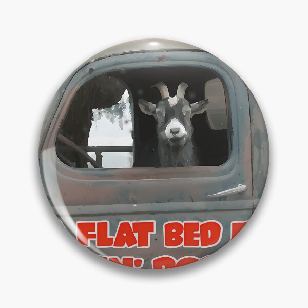 Item preview, It'S A Goat My Lord In A Flat Bed Ford Take It Easy designed and sold by NamaquaPillows.