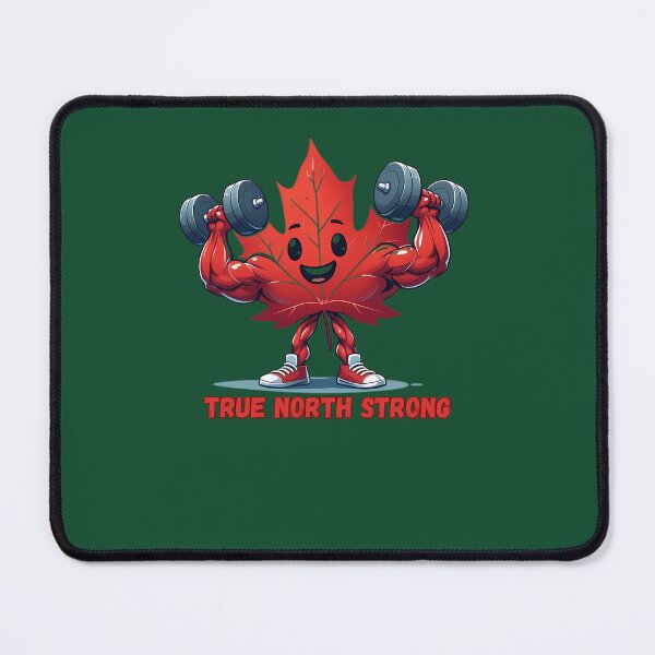 Item preview, Weightlifting Canadian Maple Leaf True North Strong 362 designed and sold by AriellaAppCo.