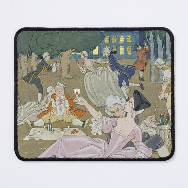 Item preview, Vintage Garden Party Wall Art, 1920s Fashion Illustration, On the Lawn by George Barbier designed and sold by RickE.