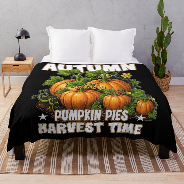 Item preview, Autumn Pumpkin Pies Harvest Time Fall Patch designed and sold by Jt41.