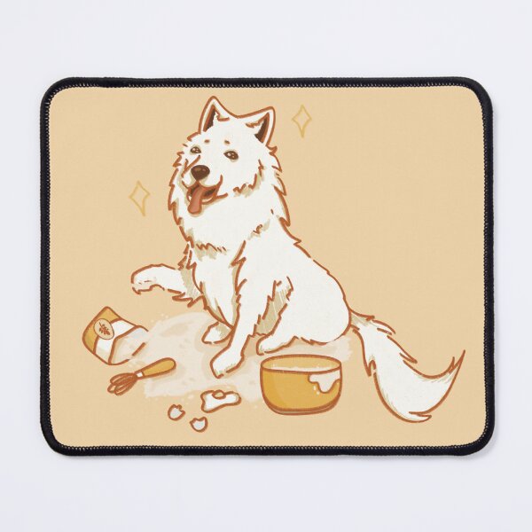 Item preview, Cute messy baking dog designed and sold by CreatedByKay-.
