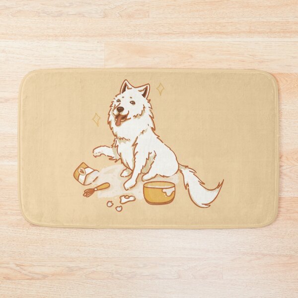 Item preview, Cute messy baking dog designed and sold by CreatedByKay-.