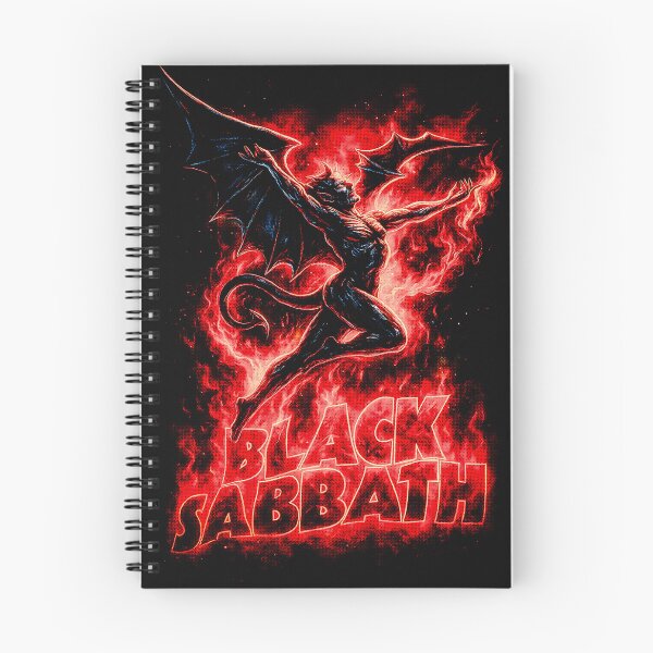 Item preview, Heavy Metal Fire Gothic Black Sabbath Infernal Demon designed and sold by kurgelhipo.