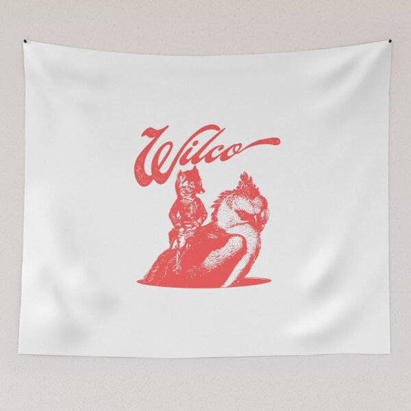 Item preview, Red SIlhouette With Latin typography Indie Rock designed and sold by ZerodawgGraffi.