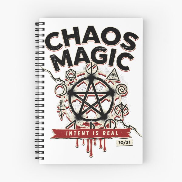 Item preview, Chaos Magic T-Shirt | Intent Is Real Occult Symbol Halloween Graphic Tee v11 designed and sold by DarylWelsh2024.