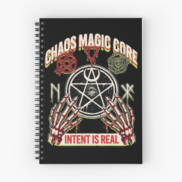Item preview, Chaos Magic T-Shirt | Intent Is Real Occult Symbol Halloween Graphic Tee v13 designed and sold by DarylWelsh2024.