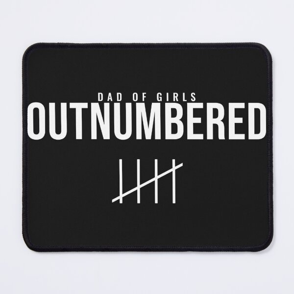 Item preview, Outnumbered Dad Of Girls Funny Dad Gift designed and sold by TerhuneSupplyCo.
