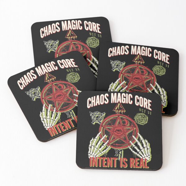 Item preview, Chaos Magic T-Shirt | Intent Is Real Occult Symbol Halloween Graphic Tee v14 designed and sold by DarylWelsh2024.