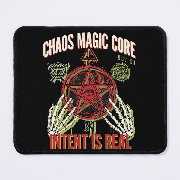 Item preview, Chaos Magic T-Shirt | Intent Is Real Occult Symbol Halloween Graphic Tee v14 designed and sold by DarylWelsh2024.