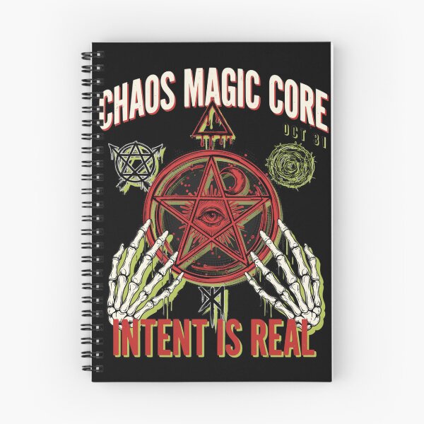 Item preview, Chaos Magic T-Shirt | Intent Is Real Occult Symbol Halloween Graphic Tee v14 designed and sold by DarylWelsh2024.