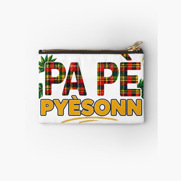 Item preview, PA PÈ PYÈSONN — Fear No One in Saint Lucian Kwéyòl designed and sold by CaribChroma.