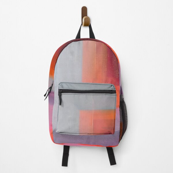 Item preview, Abstract Geometric Portal in Pink and Orange designed and sold by ClubVacay.