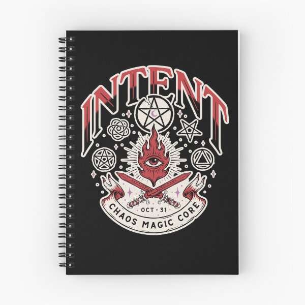 Item preview, Chaos Magic T-Shirt | Intent Is Real Occult Symbol Halloween Graphic Tee v16 designed and sold by DarylWelsh2024.
