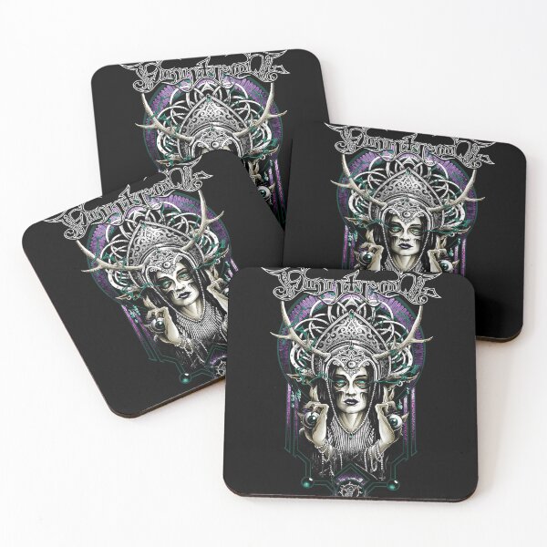 Item preview, Horned Shaman Woman Eyeballs Horns Intricate Frame designed and sold by Medusa Gorgo.