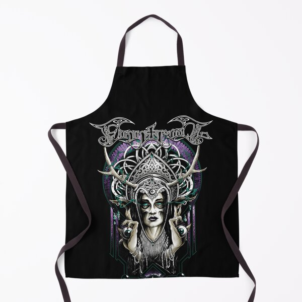 Item preview, Horned Shaman Woman Eyeballs Horns Intricate Frame designed and sold by Medusa Gorgo.