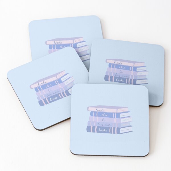 Item preview, Kinda Chic To Buy More Books designed and sold by The Turquoise Brush.