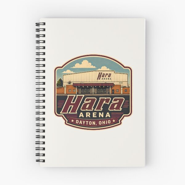 Item preview, Hara Arena Dayton Ohio Vintage Sports Arena Graphic designed and sold by Apex & Anthem .