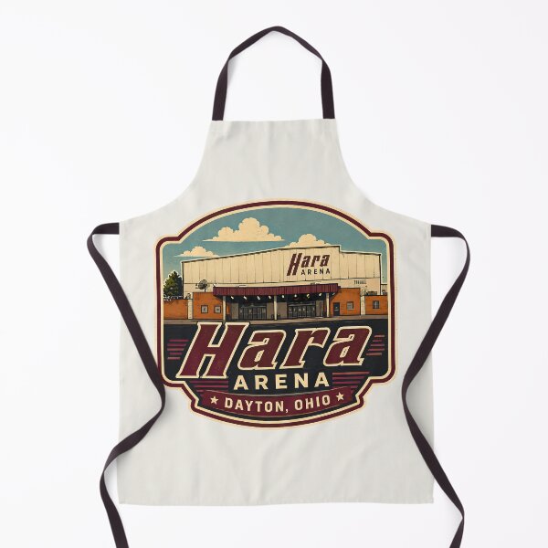 Item preview, Gráfico de estadio deportivo antiguo Hara Arena Dayton Ohio designed and sold by Apex & Anthem .