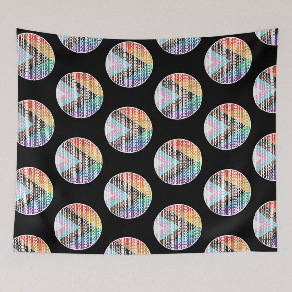 Item preview, The future is inclusive Pride Flag Circle version 2 designed and sold by 2CRE8IVE4925.