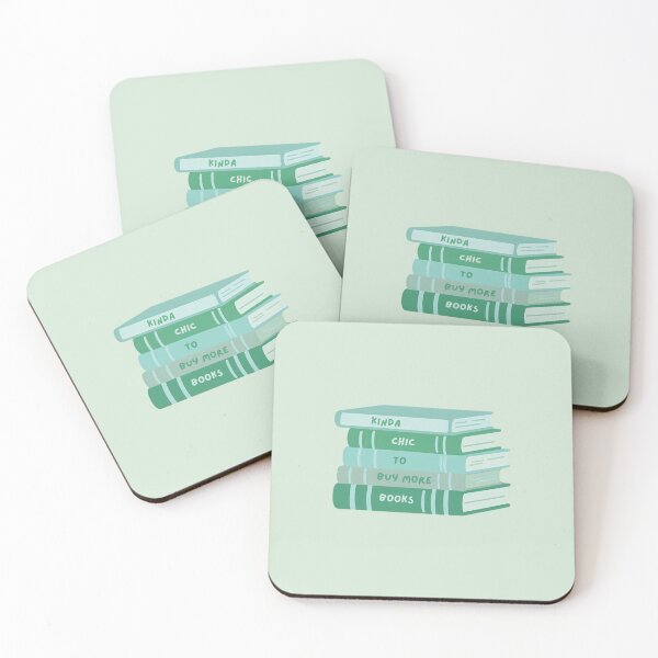 Item preview, Kinda Chic To Buy More Books designed and sold by The Turquoise Brush.