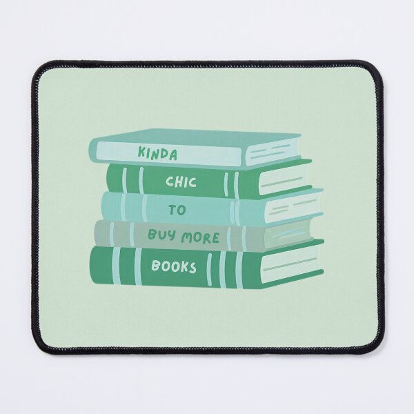 Item preview, Kinda Chic To Buy More Books designed and sold by The Turquoise Brush.