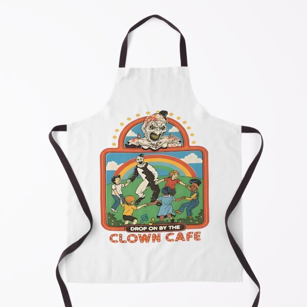Item preview, Retro Horror Clown Cafe Vintage Dark Art - Creepy Slasher Coffee Shop Design | Limited Edition designed and sold by anyART22.