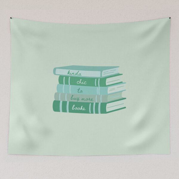 Item preview, Kinda Chic To Buy More Books designed and sold by The Turquoise Brush.
