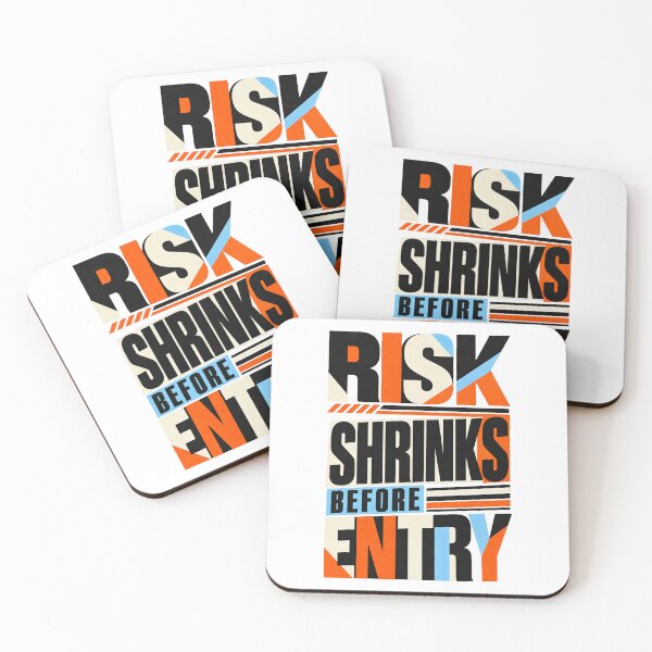 Item preview, Risk Shrinks Before Entry Swiss Trading Discipline designed and sold by VolatilityEdge.