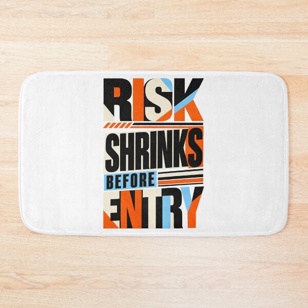 Item preview, Risk Shrinks Before Entry Swiss Trading Discipline designed and sold by VolatilityEdge.
