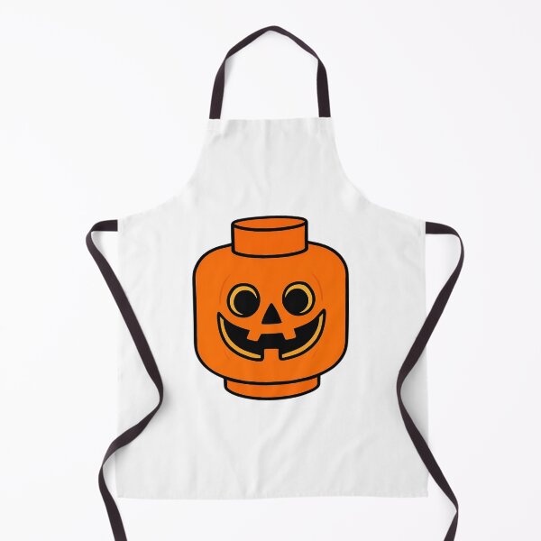Item preview, Jack O Lantern Brick Head – Cute Toy Block Pumpkin Face Glowing Grin Halloween designed and sold by FestivityFinds.