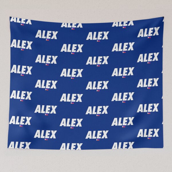 Item preview, ALEX TENNIS FILIPINO SHIRT BLUE designed and sold by aydapadi.